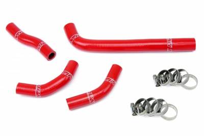 HPS Silicone Hose - HPS Red Reinforced Silicone Radiator Hose Kit Coolant for Honda 10-13 CRF250R