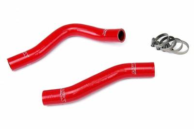 HPS Silicone Hose - HPS Red Reinforced Silicone Radiator Hose Kit Coolant for Honda 11-16 CRZ