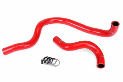 HPS Silicone Hose - HPS Red Reinforced Silicone Radiator Hose Kit Coolant for Honda 97-01 Prelude 2.2L