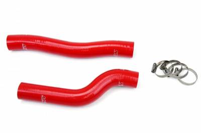 HPS Silicone Hose - HPS Red Reinforced Silicone Radiator Hose Kit Coolant for Hyundai 10-12 Genesis Coupe 2.0T Turbo