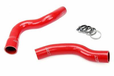 HPS Silicone Hose - HPS Red Reinforced Silicone Radiator Hose Kit Coolant for Jeep 01-04 Grand Cherokee WJ 4.7L V8