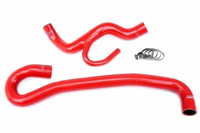 HPS Silicone Hose - HPS Red Reinforced Silicone Radiator Hose Kit Coolant for Jeep 12-18 Grand Cherokee WK2 SRT8 6.4L