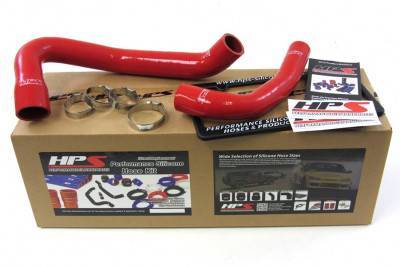 HPS Silicone Hose - HPS Red Reinforced Silicone Radiator Hose Kit Coolant for Jeep 97-06 Wrangler TJ 4.0L