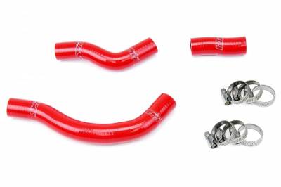 HPS Silicone Hose - HPS Red Reinforced Silicone Radiator Hose Kit Coolant for KTM 2007 450SXSF