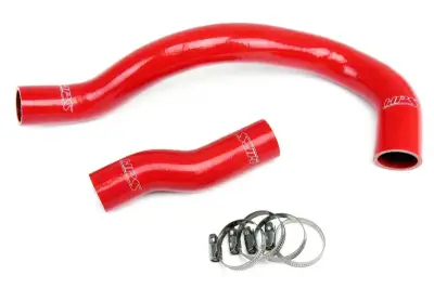 HPS Silicone Hose - HPS Red Reinforced Silicone Radiator Hose Kit Coolant for Lexus 01-05 IS300 I6 3.0L