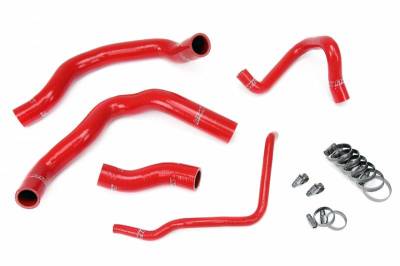HPS Silicone Hose - HPS Red Reinforced Silicone Radiator Hose Kit Coolant for Mini 02-08 Cooper S Supercharged