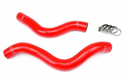 HPS Silicone Hose - HPS Red Reinforced Silicone Radiator Hose Kit Coolant for Mitsubishi 90-94 Eclipse 2.0L