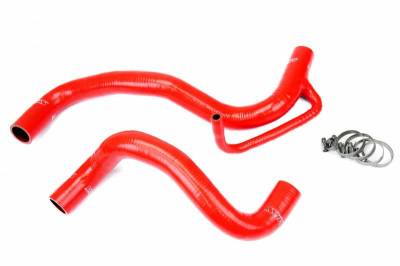 HPS Silicone Hose - HPS Red Reinforced Silicone Radiator Hose Kit Coolant for Scion 08-15 xB