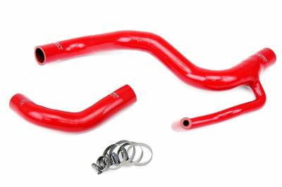 HPS Silicone Hose - HPS Red Reinforced Silicone Radiator Hose Kit Coolant for Scion 11-15 tC