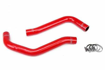 HPS Silicone Hose - HPS Red Reinforced Silicone Radiator Hose Kit Coolant for Toyota 07-14 FJ Cruiser