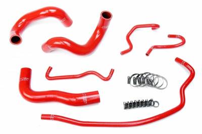 HPS Silicone Hose - HPS Red Reinforced Silicone Radiator Hose Kit Coolant for Toyota 14-18 Corolla 1.8L