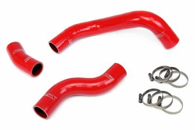 HPS Silicone Hose - HPS Red Reinforced Silicone Radiator Hose Kit Coolant for Toyota 17-20 86