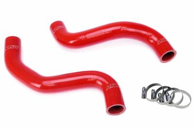 HPS Silicone Hose - HPS Red Reinforced Silicone Radiator Hose Kit Coolant for Toyota 96-99 4Runner V6 3.4L Auto Trans