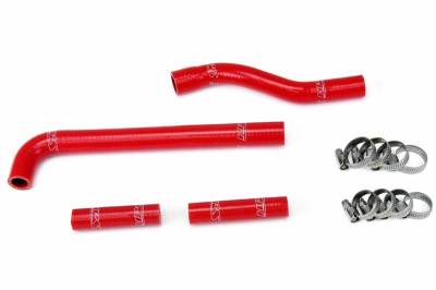 HPS Silicone Hose - HPS Red Reinforced Silicone Radiator Hose Kit Coolant for Yamaha 01-05 YZ250F
