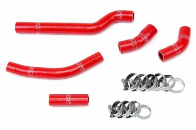 HPS Silicone Hose - HPS Red Reinforced Silicone Radiator Hose Kit Coolant for Yamaha 06-06 YZ250F