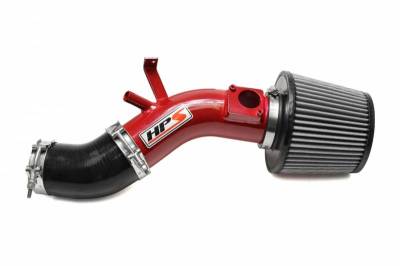 HPS Silicone Hose - HPS Red Shortram Cool Air Intake Kit for 05-08 Toyota Corolla 1.8L