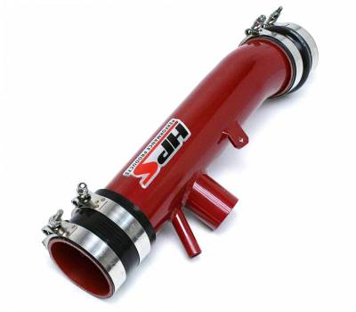 HPS Silicone Hose - HPS Red Shortram Post MAF Air Intake Pipe for 14-16 Lexus IS250 2.5L V6 F-Sport