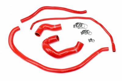 HPS Silicone Hose - HPS Red Silicone Radiator + Heater Hose Kit for 2011-2013 BMW 335i 3.0L Turbo N55