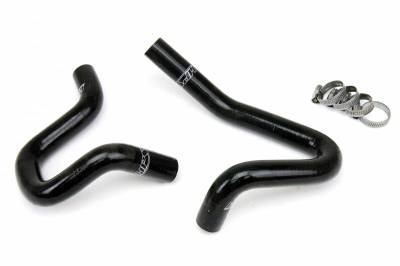HPS Silicone Hose - HPS Reinforced Black Silicone Heater Hose Kit Coolant for Hyundai 10-14 Genesis Coupe 2.0T Turbo 4Cyl