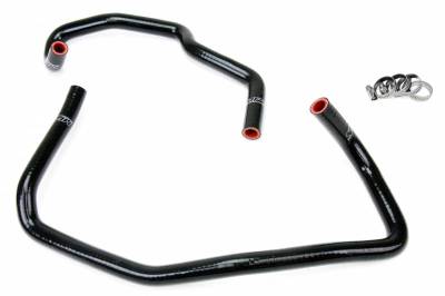 HPS Silicone Hose - HPS Reinforced Black Silicone Heater Hose Kit Coolant for Toyota 07-09 FJ Cruiser 4.0L V6