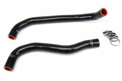 HPS Silicone Hose - HPS Reinforced Black Silicone Radiator Hose Kit Coolant for Acura 09-14 TSX 2.4L 4Cyl