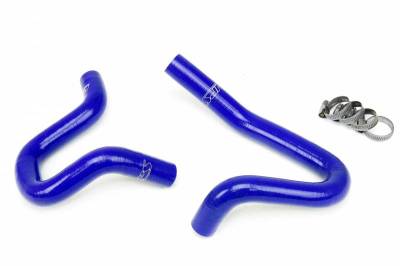 HPS Silicone Hose - HPS Reinforced Blue Silicone Heater Hose Kit Coolant for Hyundai 10-14 Genesis Coupe 2.0T Turbo 4Cyl