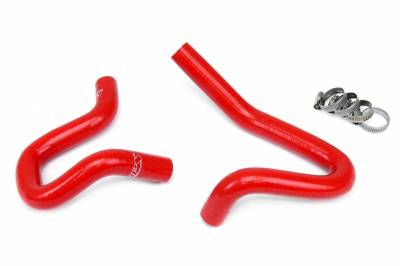 HPS Silicone Hose - HPS Reinforced Red Silicone Heater Hose Kit Coolant for Hyundai 10-14 Genesis Coupe 2.0T Turbo 4Cyl