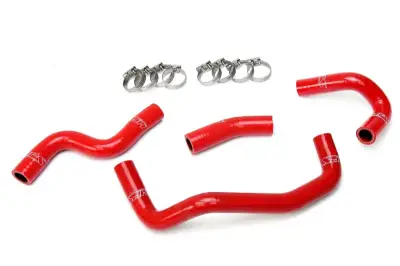 HPS Silicone Hose - HPS Reinforced Red Silicone Heater Hose Kit Coolant for Mazda 06-14 Miata 2.0L