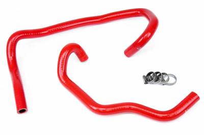 HPS Silicone Hose - HPS Reinforced Red Silicone Heater Hose Kit Coolant for Toyota 05-16 Tacoma 4.0L V6