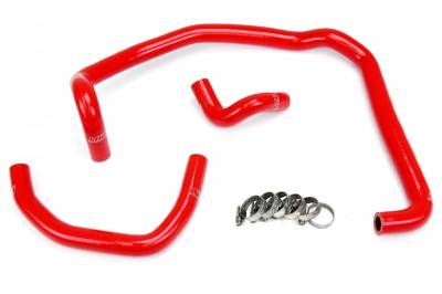 HPS Silicone Hose - HPS Reinforced Red Silicone Heater Hose Kit Coolant for Toyota 95-04 Tacoma 2.4L & 2.7L 4Cyl