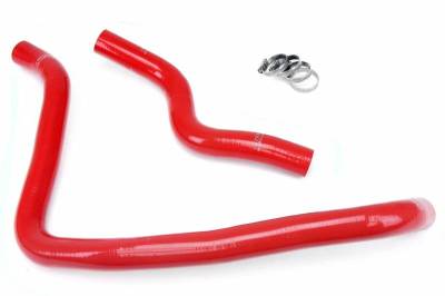 HPS Silicone Hose - HPS Reinforced Red Silicone Radiator Hose Kit Coolant for Honda 98-02 Accord 2.3L 4Cyl