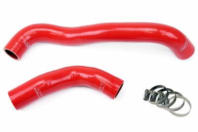 HPS Silicone Hose - HPS Reinforced Red Silicone Radiator Hose Kit Coolant for Mazda 89-92 RX7 FC3S 1.3L NA Turbo