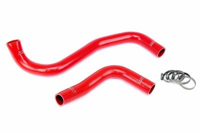 HPS Silicone Hose - HPS Reinforced Red Silicone Radiator Hose Kit Coolant for Toyota 08-09 Sequoia 4.7L V8