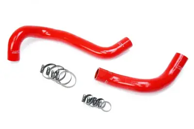 HPS Silicone Hose - HPS Reinforced Red Silicone Radiator Hose Kit Coolant for Toyota 08-17 Sequoia 5.7L V8