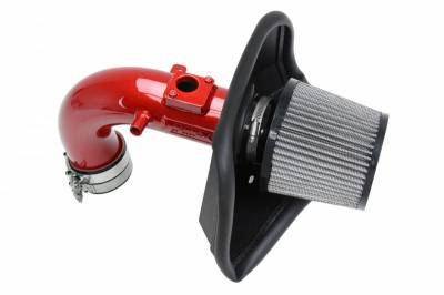 HPS Silicone Hose - HPS Shortram Air Intake Kit 2011-2016 Scion tC 2.5L, Includes Heat Shield, Red