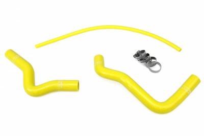 HPS Silicone Hose - HPS Yellow Reinforced Silicone Radiator Hose Kit for Suzuki 02-12 RM85