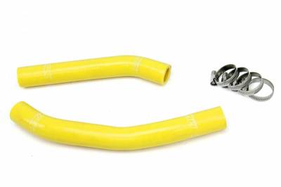 HPS Silicone Hose - HPS Yellow Reinforced Silicone Radiator Hose Kit for Suzuki 06-10 LTR450