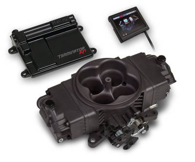 Holley EFI - TERMINATOR STEALTH EFI KIT - HARD CORE GRAY