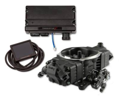 Holley EFI - HOLLEY EFI TERMINATOR X STEALTH GM LS 4150 - BLACK