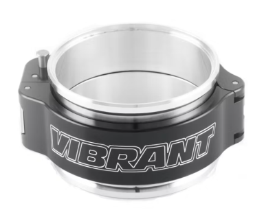 Vibrant Performance - Vibrant 32518 HD Pinless Clamp Assembly 4.0 In O.D. Tubing, Black