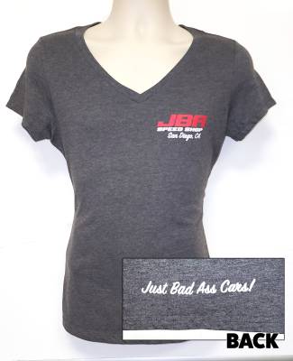 JBA Merchandise  - JBA Womens V-Neck - Grey