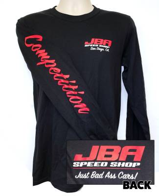 JBA Merchandise  - JBA Long Sleeve Competition Shirt - Black