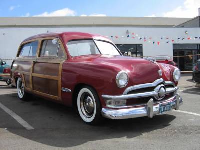 '50 FORD WOODIE Cover