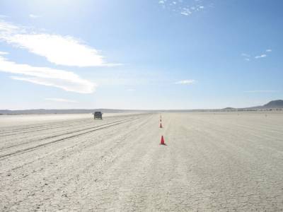 Land Speed Racing at El Mirage Dry Lake May 2011 Cover