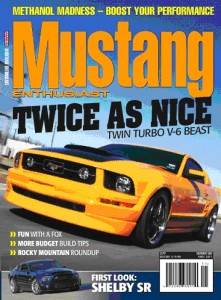 Mustang Enthusiast Magazine Features JBA Cover