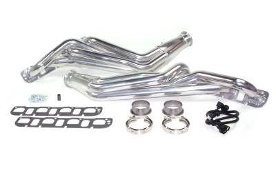 JBA Performance Exhaust 6966SJS 1 7/8" Header Long Tube Stainless Steel 08-2020 Challenger 5.7/6.1/6.2/6.4L 05-2020 Charger/300C/Magnum 5.7/6.1/6.2/6.4L Silver Ceramic