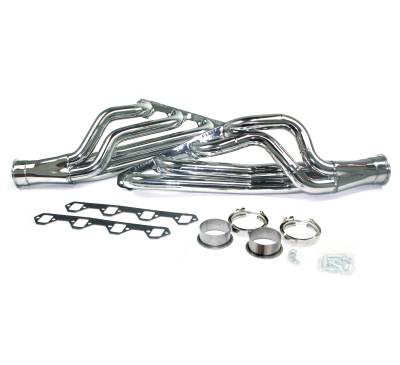 JBA Performance Exhaust 31658S 1 3/4" Header "304 Series" 64-70 Mustang SBF/351W  with Detroit Speed Aluma Frame option 304SS Polished finish