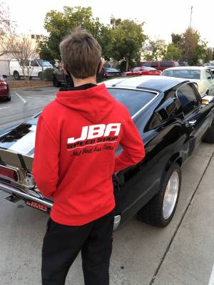 JBA Merchandise  - JBA Zipper Hoodie, Red - Image 2