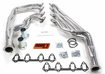 66-69 Ford 390-428 Long Tube Silver Ctd