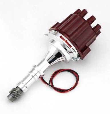 PerTronix Ignition Products - PerTronix Electronic Distributors - PerTronix Ignition Products - Dist Billet Buick V8 215-350 Non/Vac Red Cap